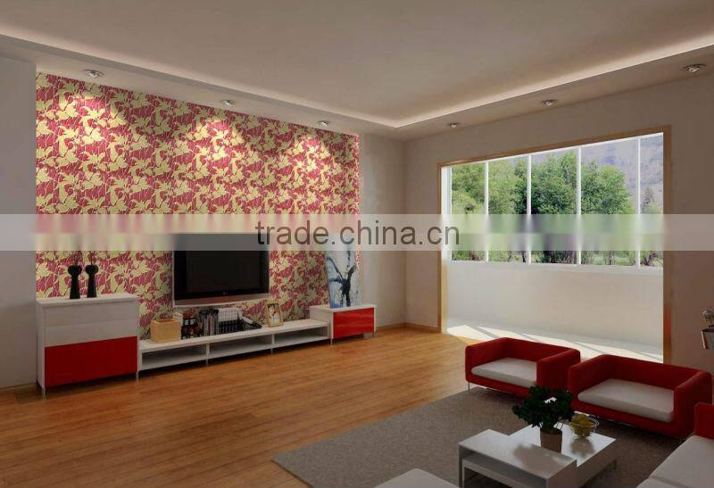 PVC 3D wall paper