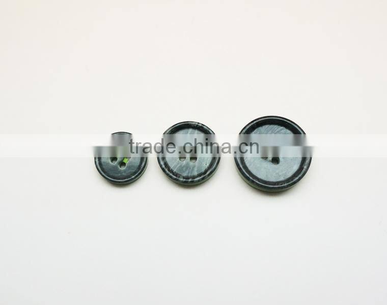Polyester Resin Buttons for Shirt Round Four Holes