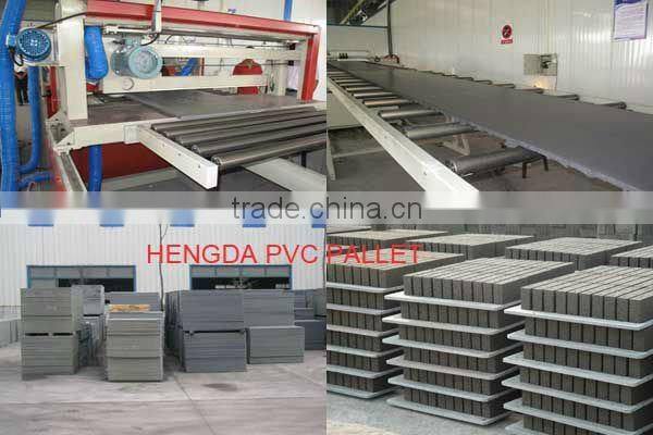 concrete block board/PVC board for concrete block making machine