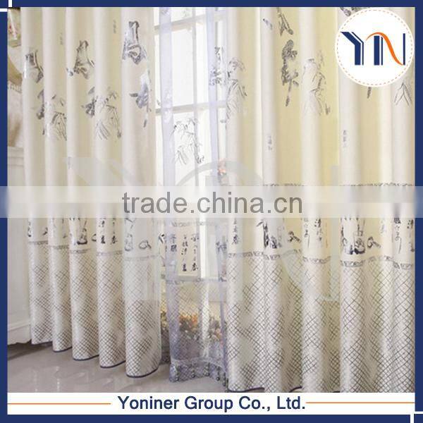 high quality 3 pass home-used blackout fabric customized fabric