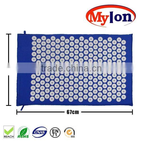 high quailty acupressure mat and pillow set combo relieve back pain