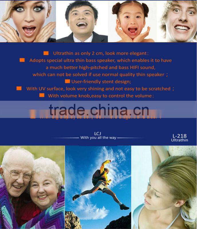 L-218 Hot sale MP3 FM radio player with mp3 player and speaker