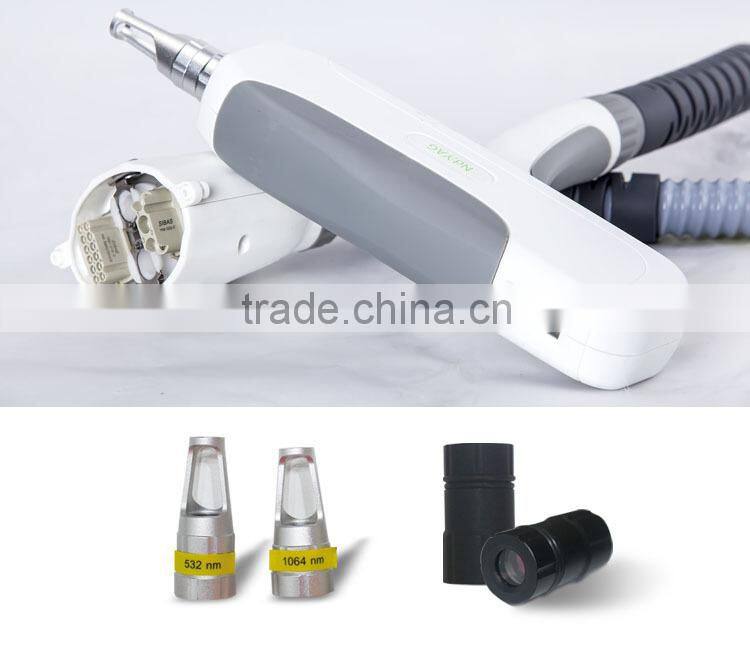 yag-q-switched eyebrow embroidery tattoo machine removal