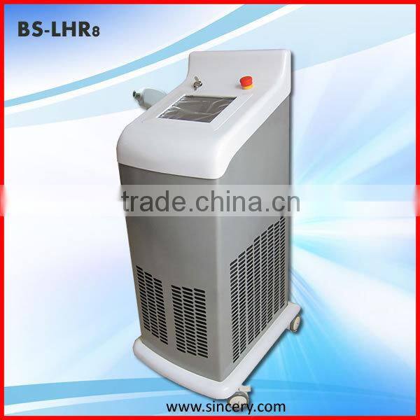 Vertical 808 diode laser hair removal device