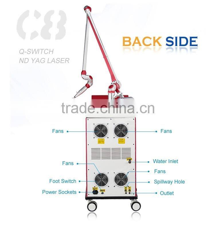 Merry christmas! Professional Q Switch ND yag laser chloasma removal machine