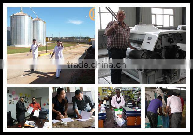 turnkey European standard 100T/24H wheat milling machines wheat mill