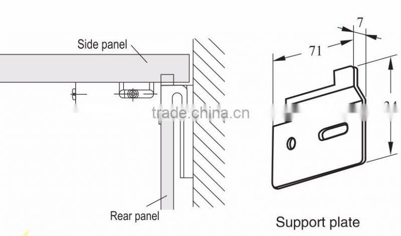 Adjustable Wall Cupboards Kitchen Cabinet Hanger Bracket