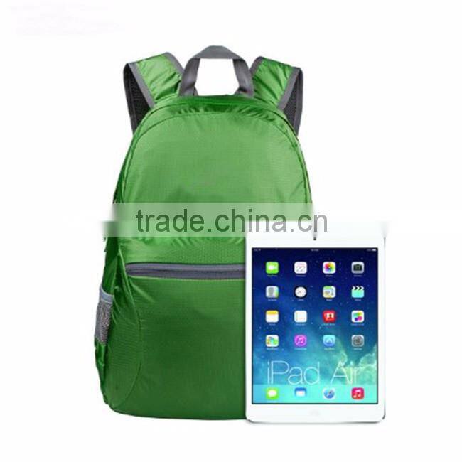 New style fashion waterproof outdoor foldable backpack