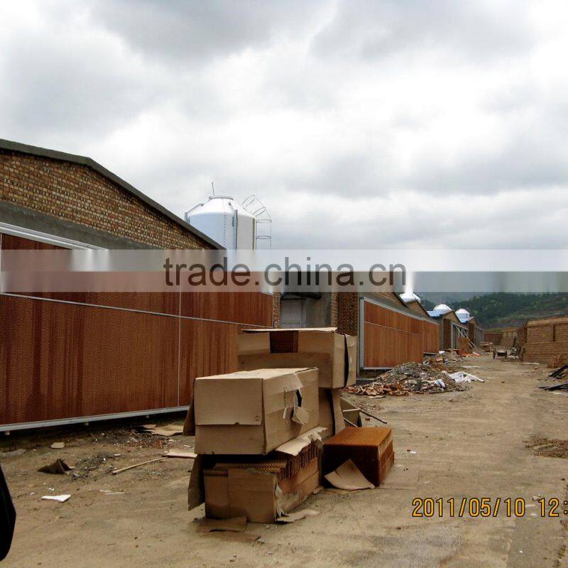 automatic poultry processing equipment cooling pad environment control ventilation system for chicken breeding layer broiler