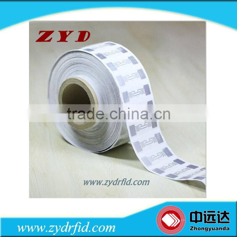 UHF & HF rfid dry/wet inlay rfid sticker tags