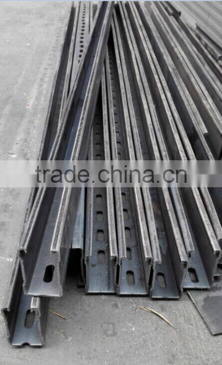 Solid carport beam roll forming machine