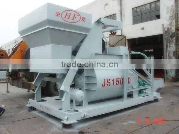 PLC controlled concrete batching mixer,concrete batching plant,HLS90 concrete mixing plant