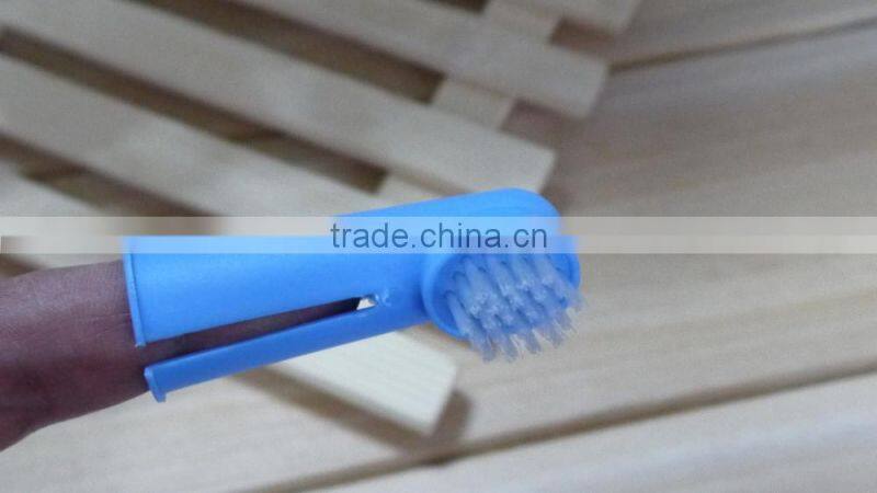 little soft rubber dog toothbrush