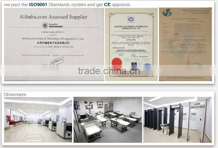 FDA food grade belt conveyor type food metal detector