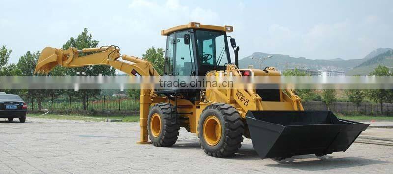 7600kg, 0.4CBM WZ30-25 mini wheel backhoe loader for sale 2015 good performence!