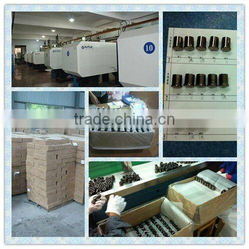 SM7210 plastic flip top ribbed cap cosmetic bottle flip lid