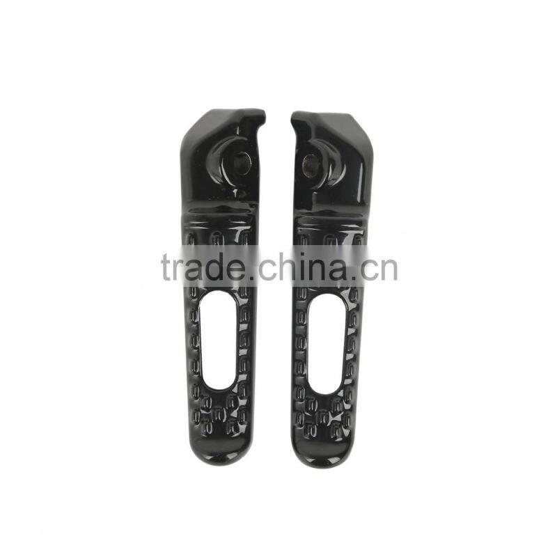 Black Rear Footrests Foot pegs For Honda CBR600RR 03-14 CBR1000RR 04-14 05 07