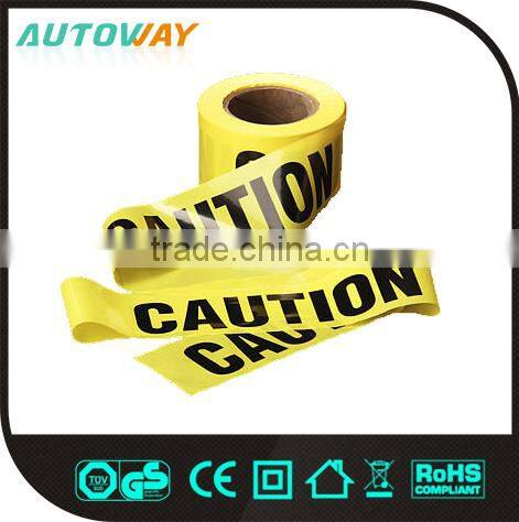 color printed security none adhesive plastic warning tape