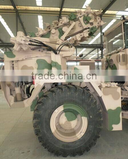 Mechanical blasting digging trenches/Wheel trench excavator