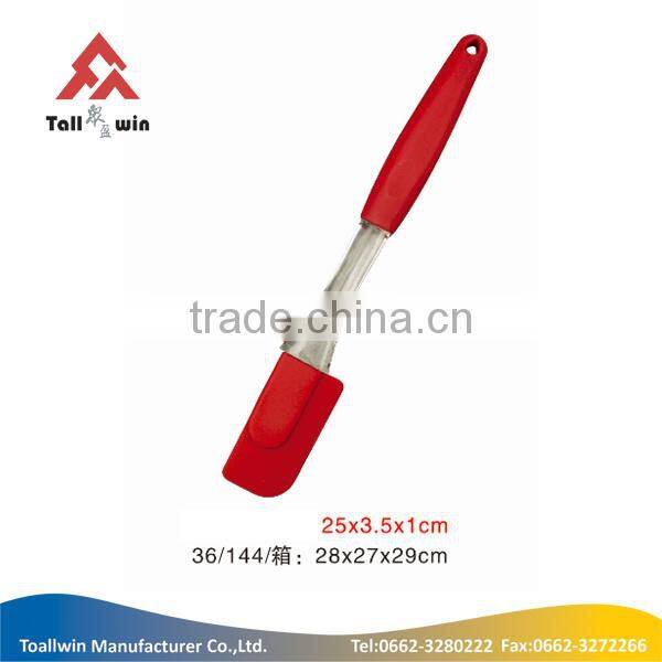 Heat resistant silicone kitchen utensils,baking spatulas