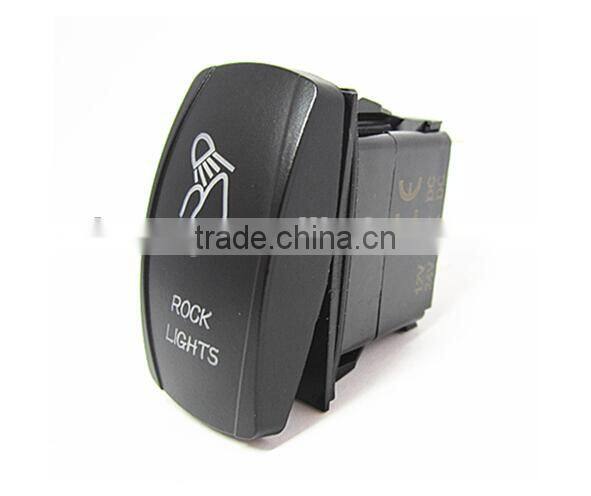Laser Rocker Switch With ROCK LIGHTS