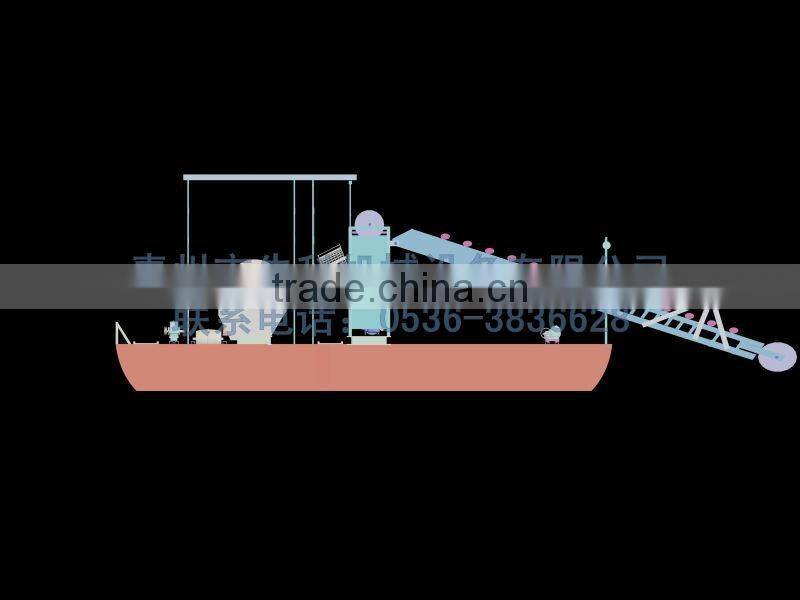 Mini Chain Bucket Sand Dredging Boat/Vessel