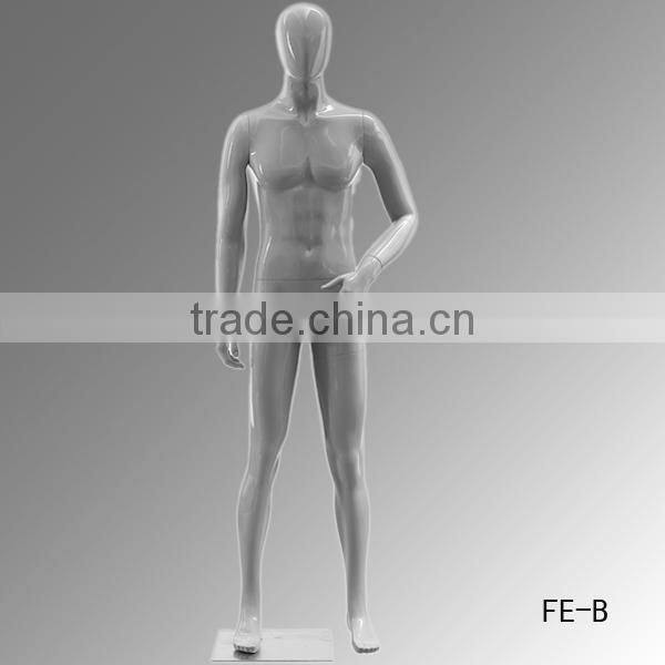 New sexy black big muscle male mannequin