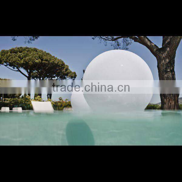 battery operated garden plastic waterproof led moon light ball outdoor magic decorative pool floating ball light