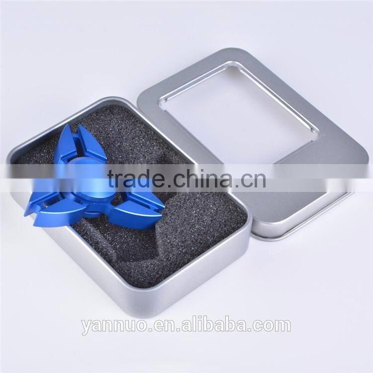 LED Light Hand Spinner, Anti stress Toy Rotate The Gyro Between Finger