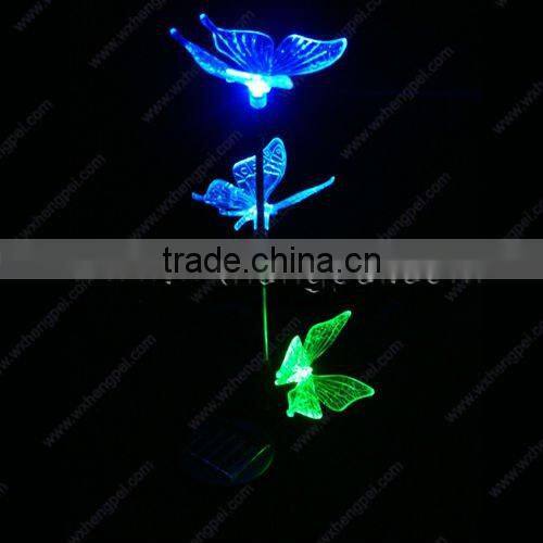 solar butterfly light