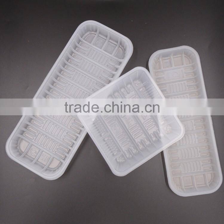 PP/PET/PVC Custom clear Blister divider food plastic package top Quality Clamshells Blister Packaging For food