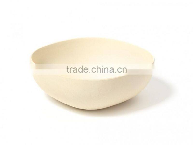 Green ,Eco friendly, Durable, Nontoxic Bamboo fiber Composite Salad Bowl