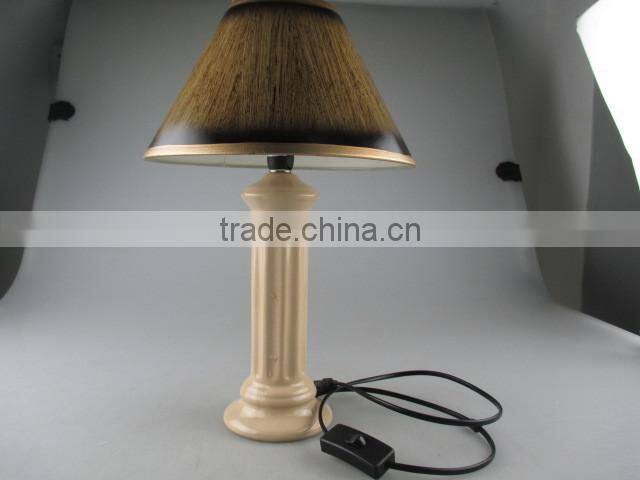 stock wholesale cheap price ceramic base home decoration table lamp for home/hotel decor