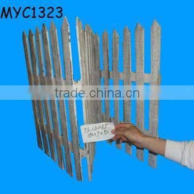 Ornamental wood farm fencing