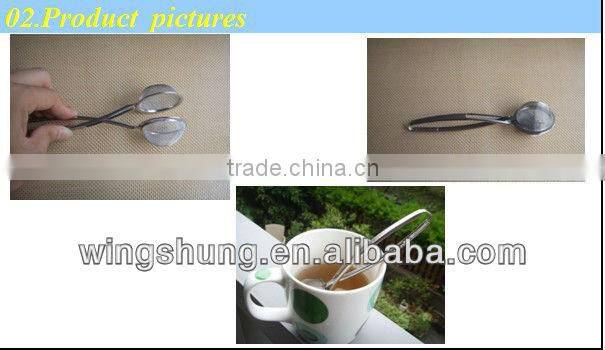 Tea strainer stainless steel tea balls phere locking infuser filter tea infuser tea maker easy carry