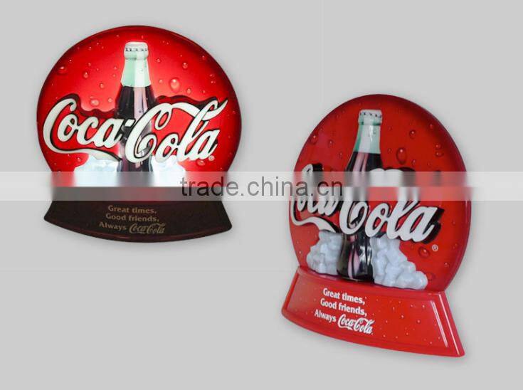 OEM plastic molding formed thick sheet PS advertising display