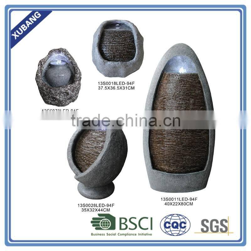 garden water fountain resin french home decor water fountain