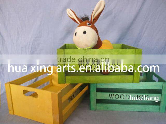 pretty small wooden crate used for packing