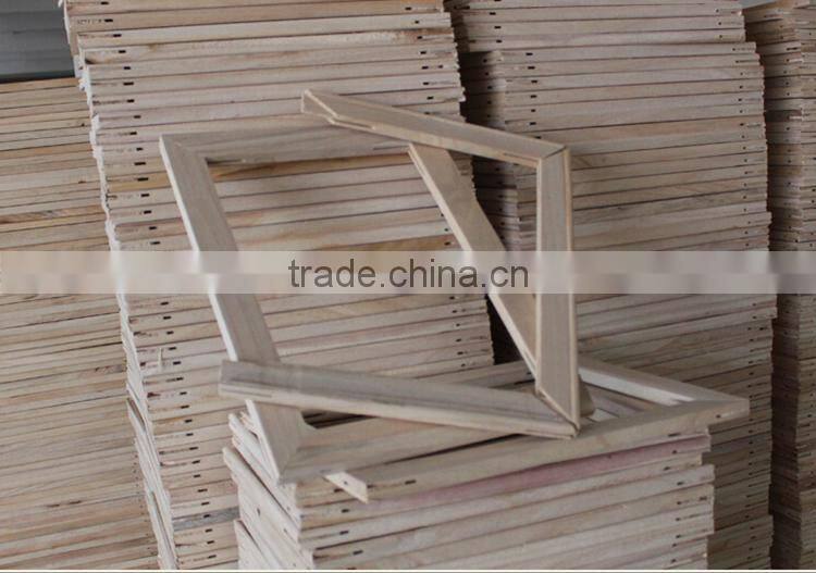 cheap unfinished paulownia frame bar for picture frame