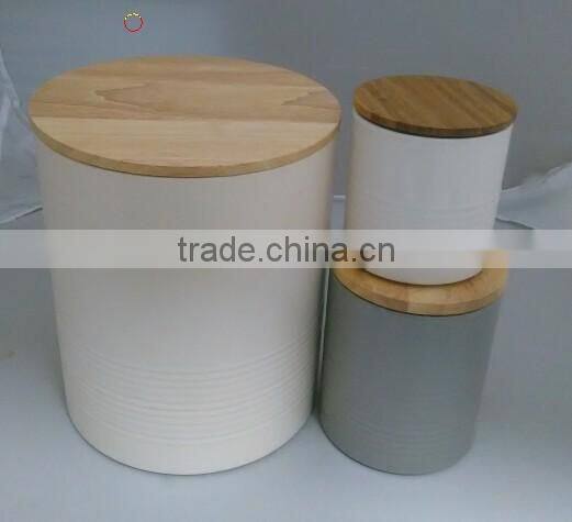 Food-grade Kitchen Storage Canister with Embossed Logo