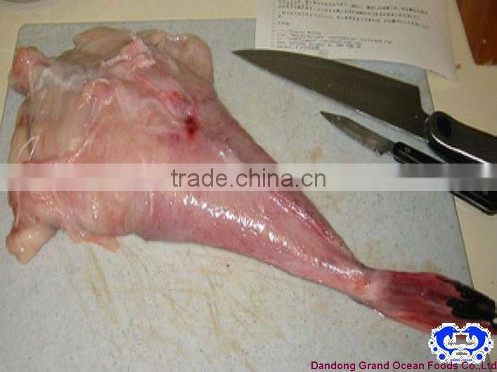 IQF queue de lotte sans peau