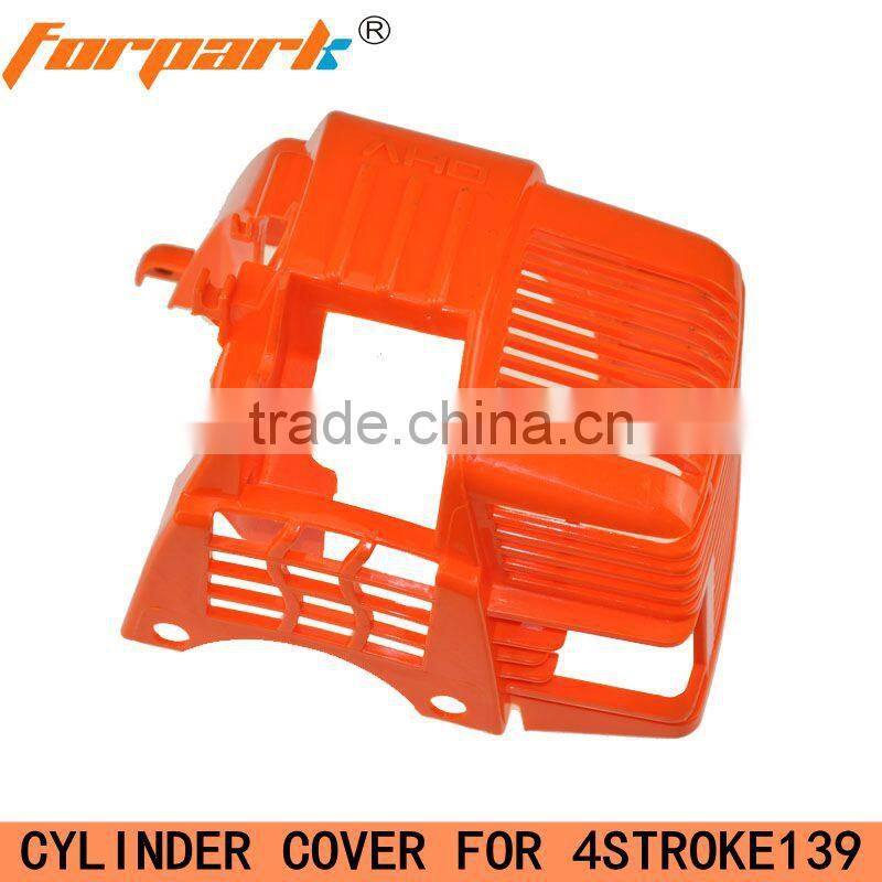 Garden tools Brush Cutter Spare Parts forpark 4 Stroke 139 gas cylinder cover