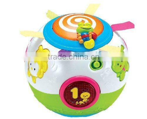 2015 new hot products roll inside inflatable ball toy baby toy nusic farm rolling ball from dongguan ICTI manufacturer