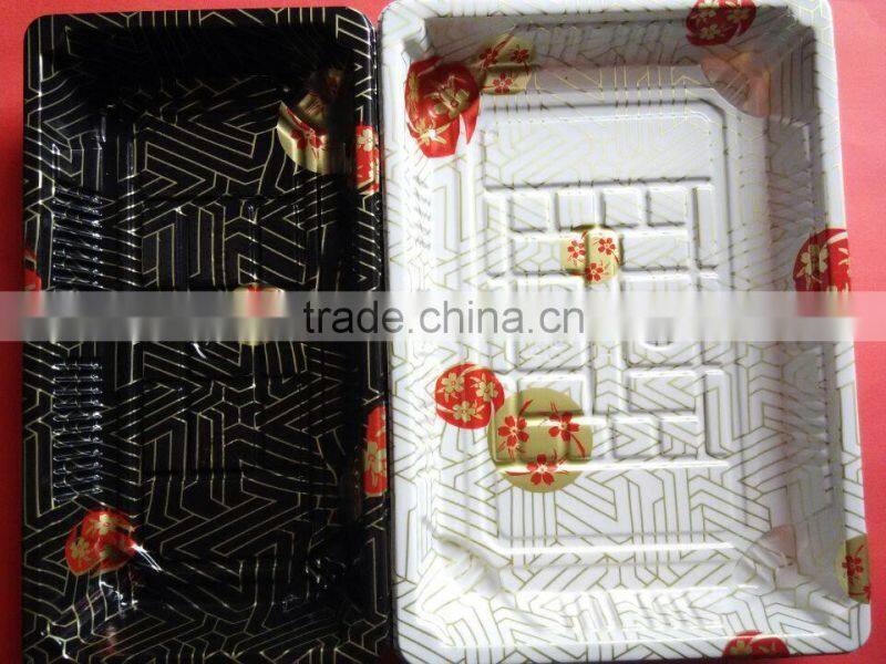 Disposable Plastic Sushi Packaging Trays