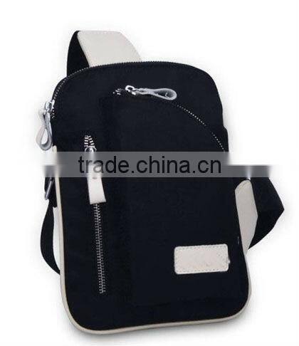 2014 popular men sling bag for business with pu