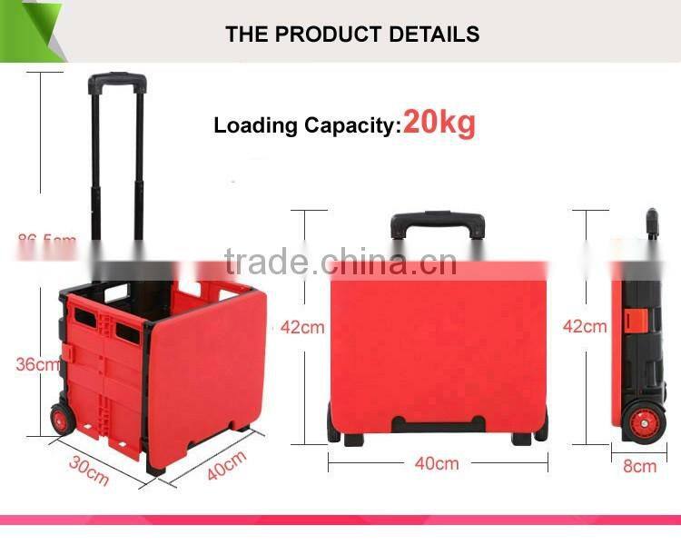 Lightweight Folding Hand Cart/Collapsible Wheeled Hand Cart