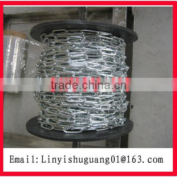 Galvanized DIN763 Straight Welded Link Chain