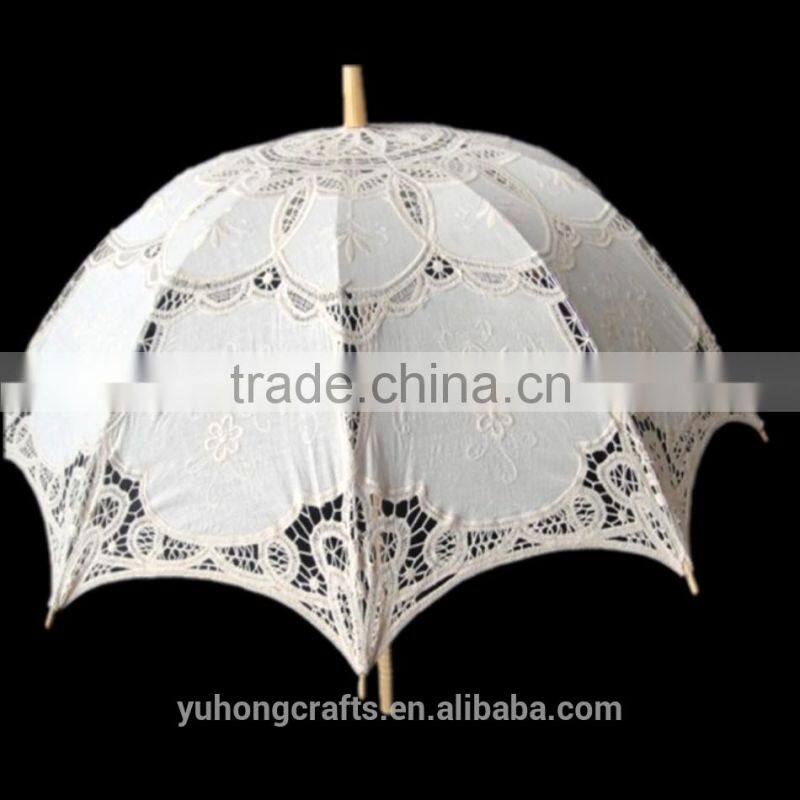 Wedding lace parasol umbrella