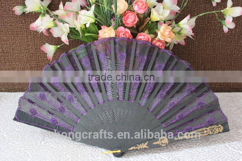 Customized fabric plastic fan