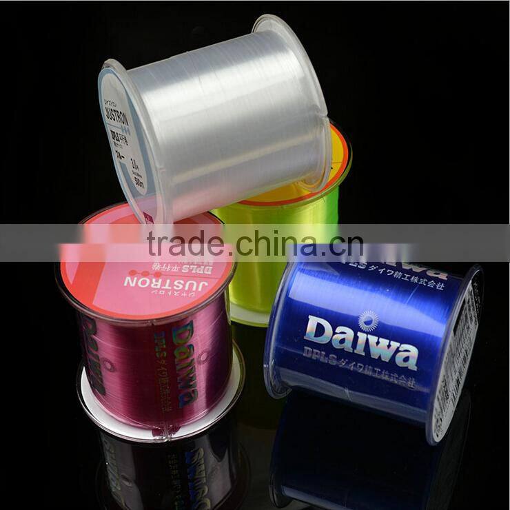 Colorful fishing line nylon fishing line 500m nylon monofilament fishing line
